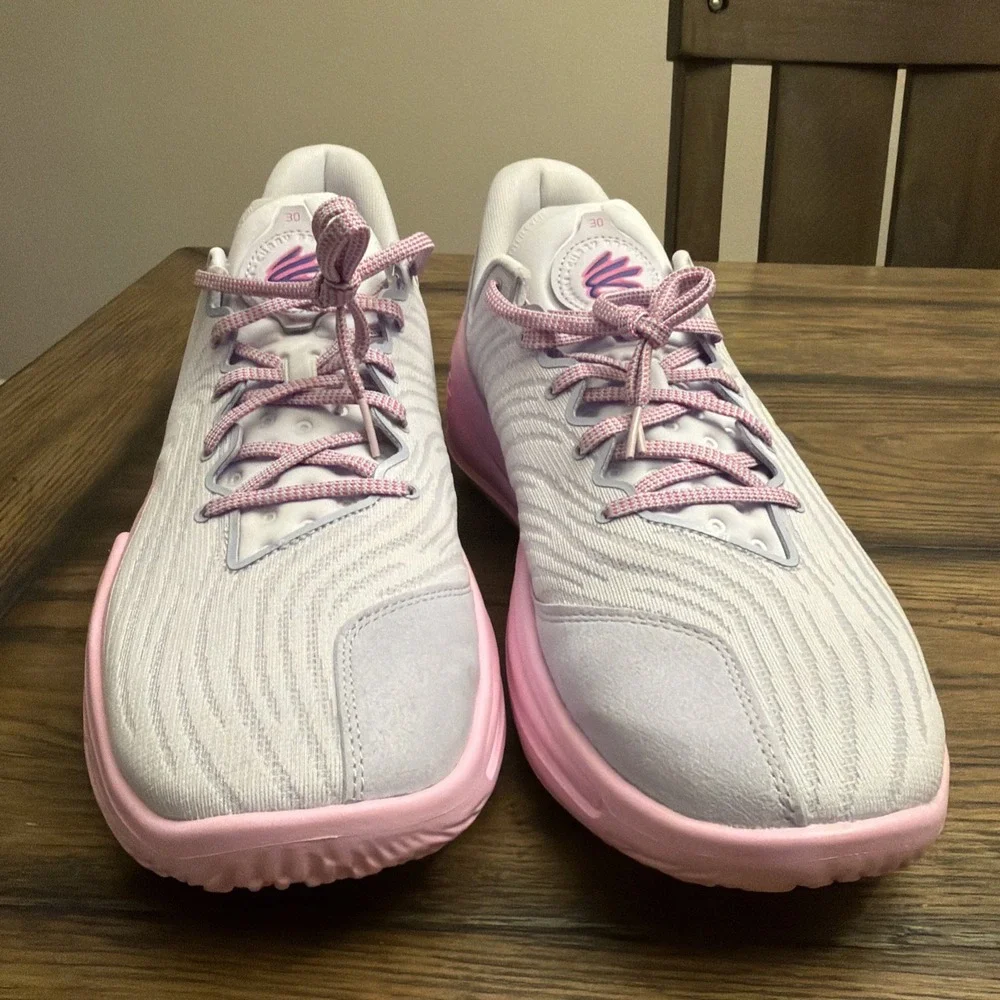 Under Armour Curry Flow 12 'Curry Tour' Mens Basketball Shoe Size 17 Pink …G5